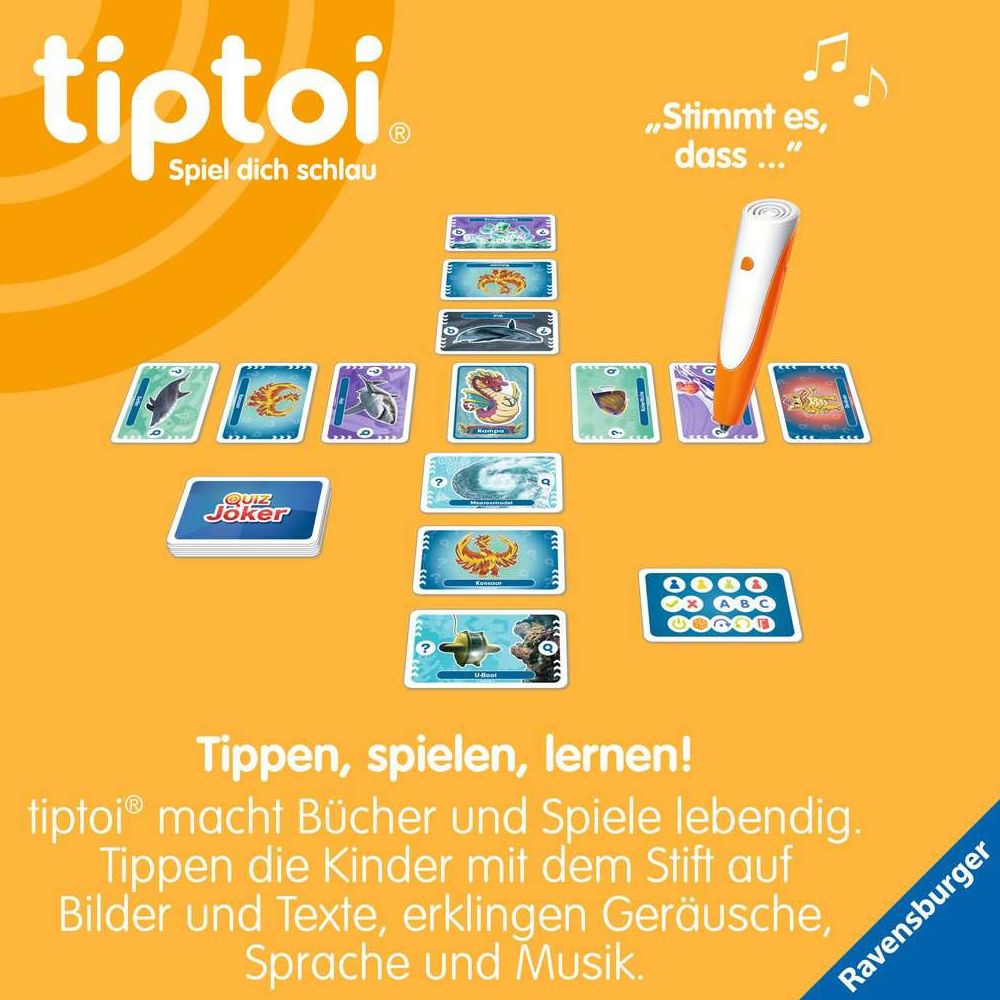 Ravensburger tiptoi® Quiz Underwater