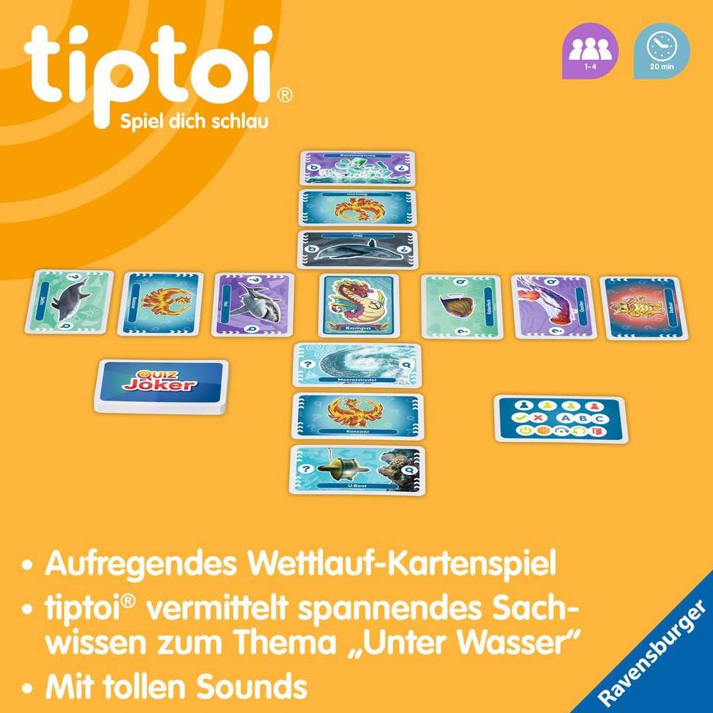 Ravensburger tiptoi® Quiz Underwater