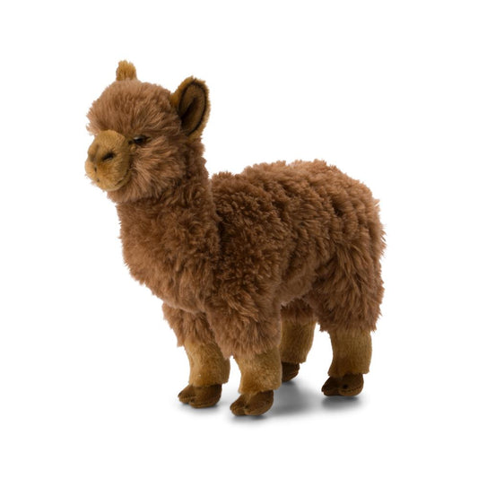 WWF plush toy alpaca brown 31 cm 15.198.002