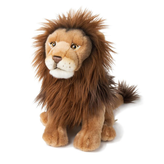 WWF plush toy lion sitting Floppy 30 cm 15.192.118
