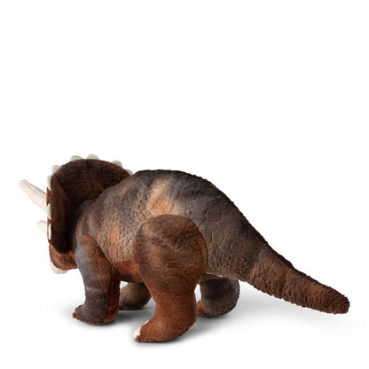 Peluche WWF Triceratops marron beige 23 cm