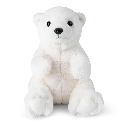 WWF plush toy ECO polar bear sitting 23 cm