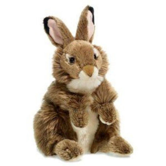 WWF plush toy rabbit brown 30 cm standing