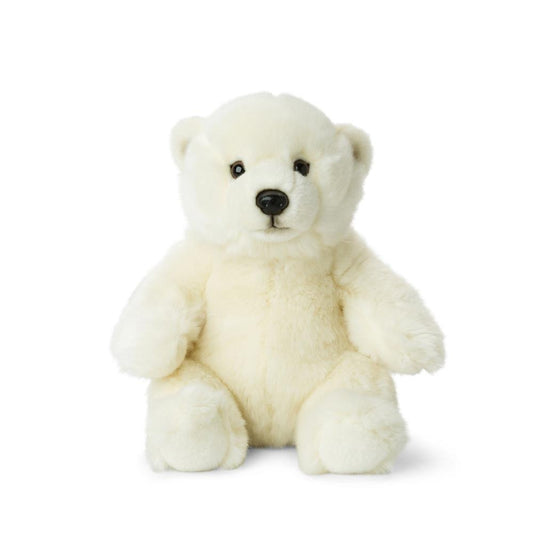 WWF plush toy polar bear sitting 22 cm