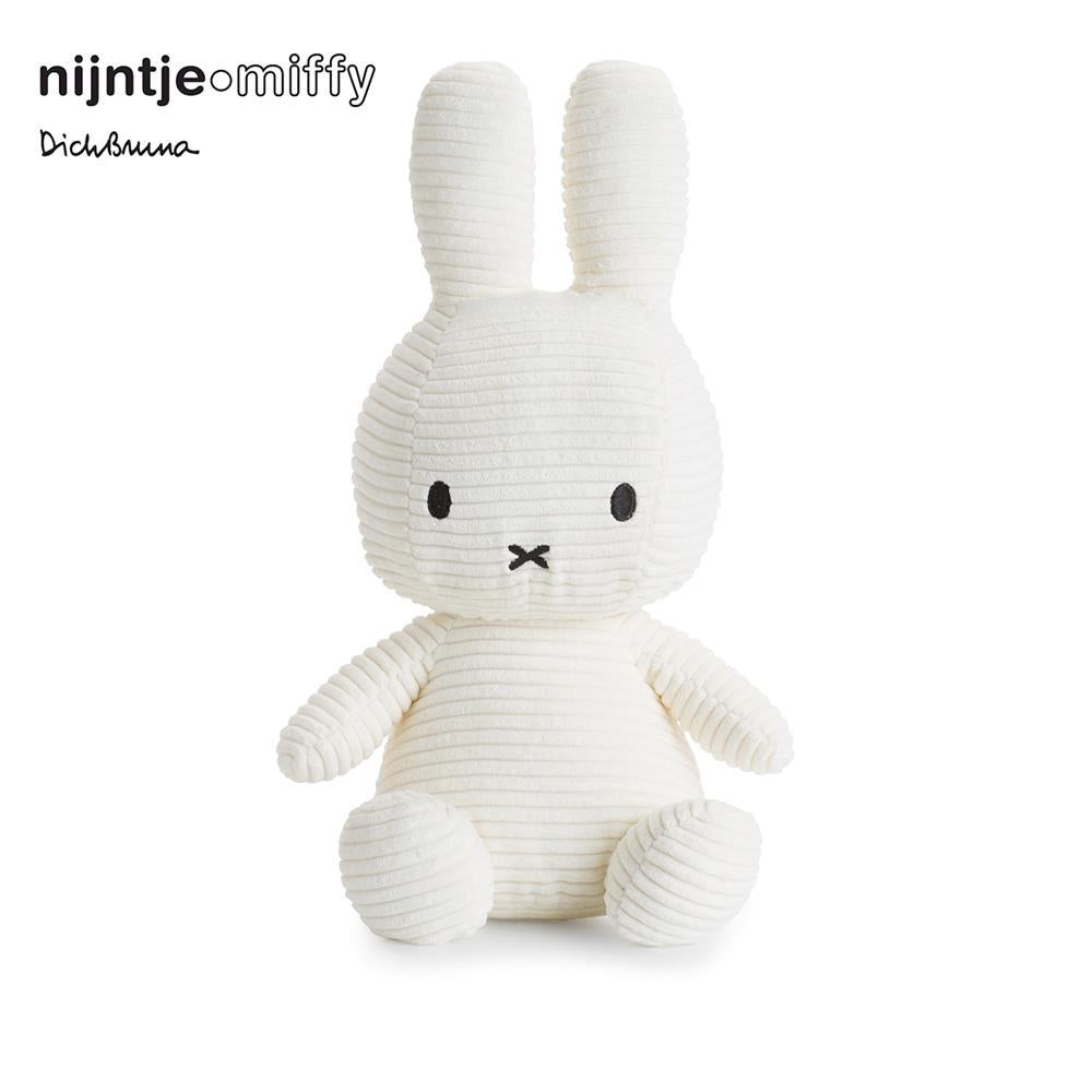 Bon Ton Toys Miffy velours côtelé blanc 33 cm