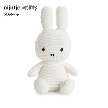 Bon Ton Toys Miffy velours côtelé blanc 33 cm