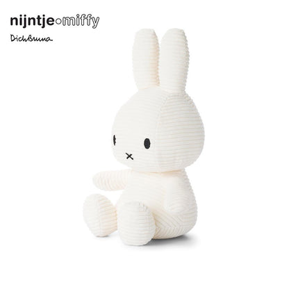 Bon Ton Toys Miffy velours côtelé blanc 33 cm