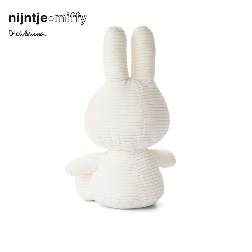 Bon Ton Toys Miffy velours côtelé blanc 33 cm