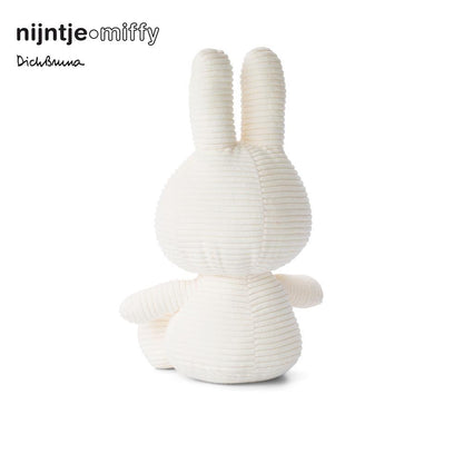 Bon Ton Toys Miffy velours côtelé blanc 33 cm