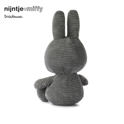 Bon Ton Toys Miffy velours côtelé gris 33 cm