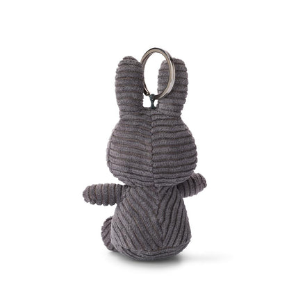 Bon Ton Toys Miffy velours côtelé gris 10 cm (3) porte-clés