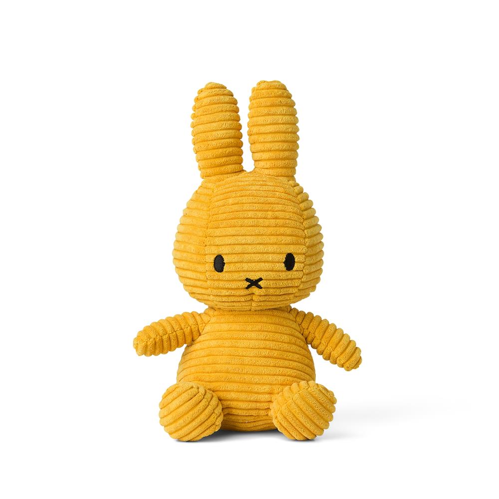 Bon Ton Toys Miffy velours côtelé jaune 23 cm (2)