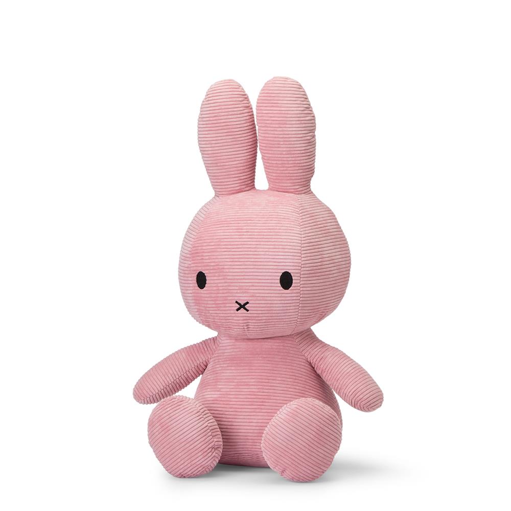 Bon Ton Toys Miffy velours côtelé rose 70 cm