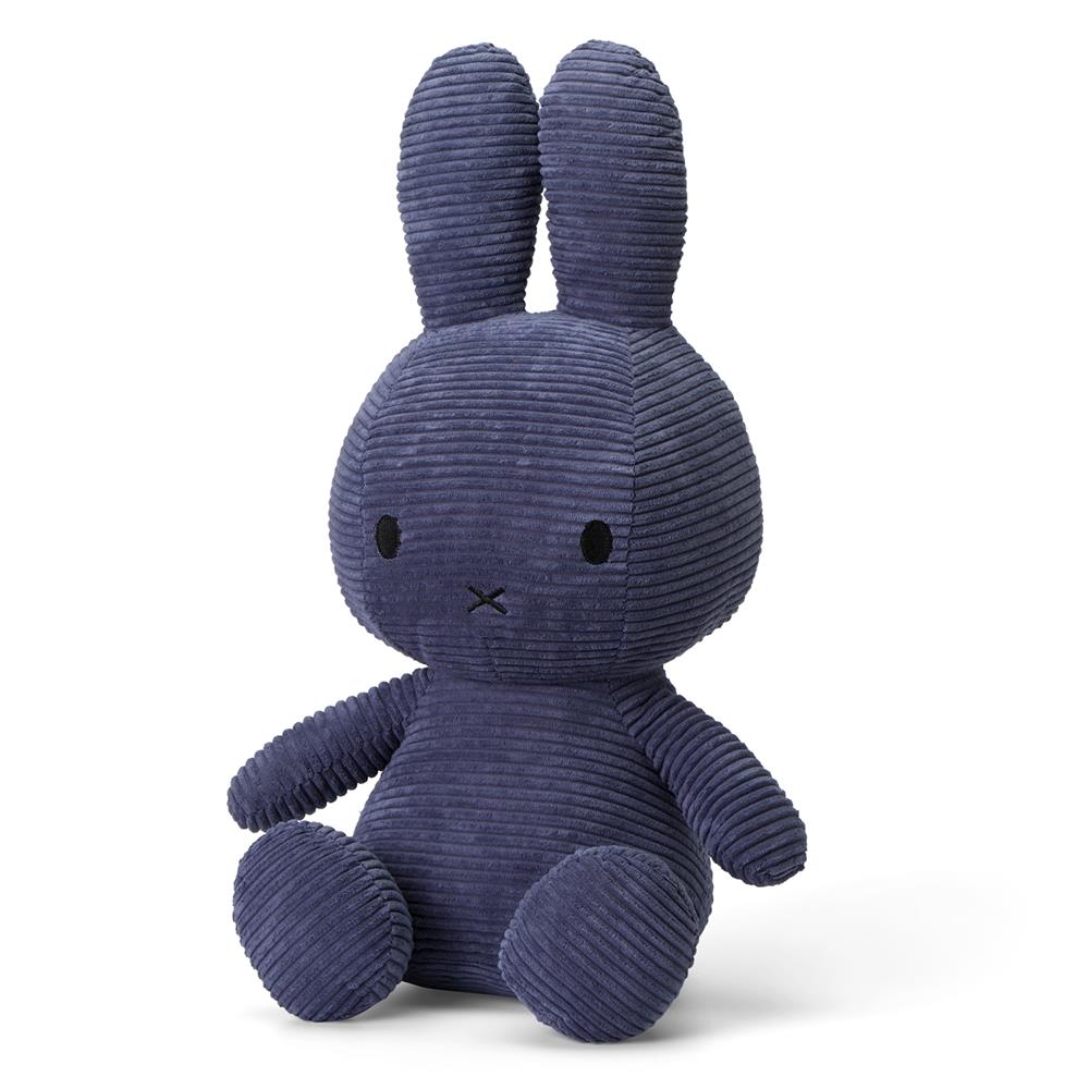 Bon Ton Toys Miffy velours côtelé bleu 50 cm