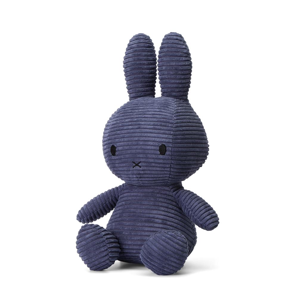 Bon Ton Toys Miffy velours côtelé bleu 33 cm