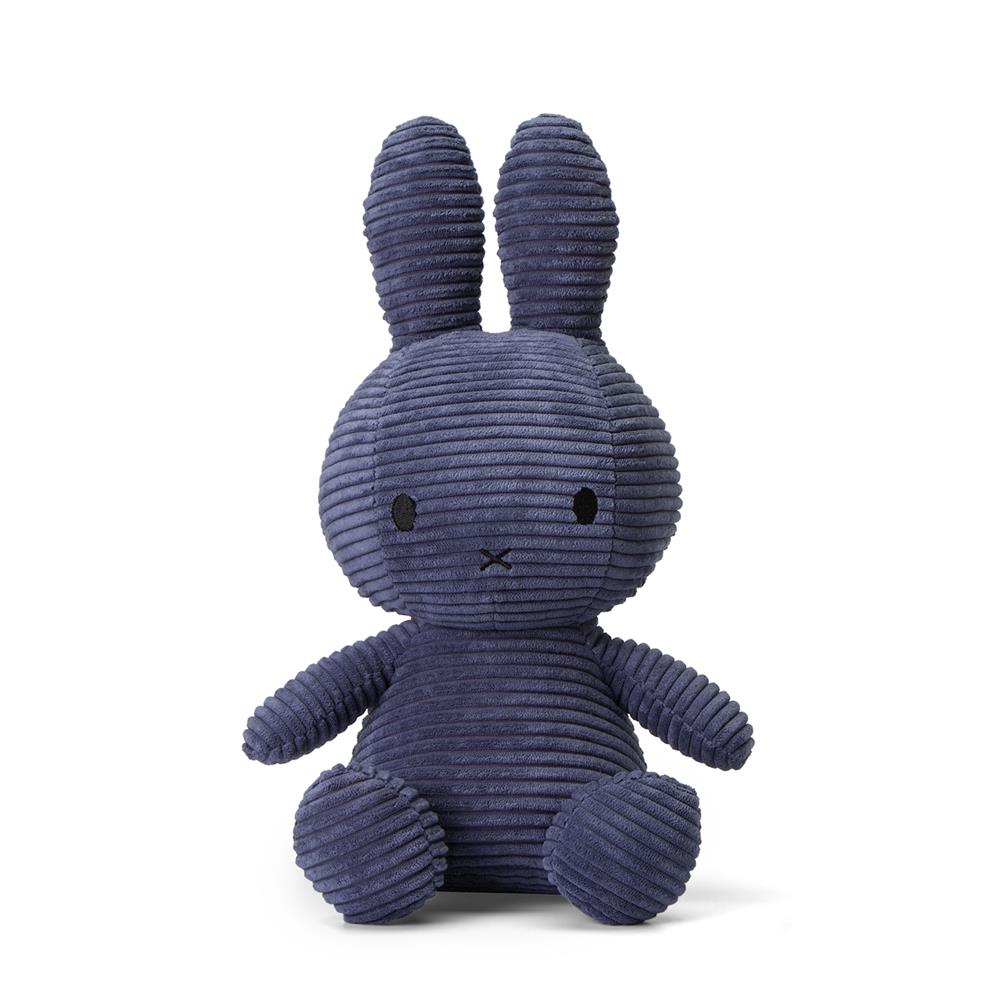 Bon Ton Toys Miffy velours côtelé bleu 33 cm