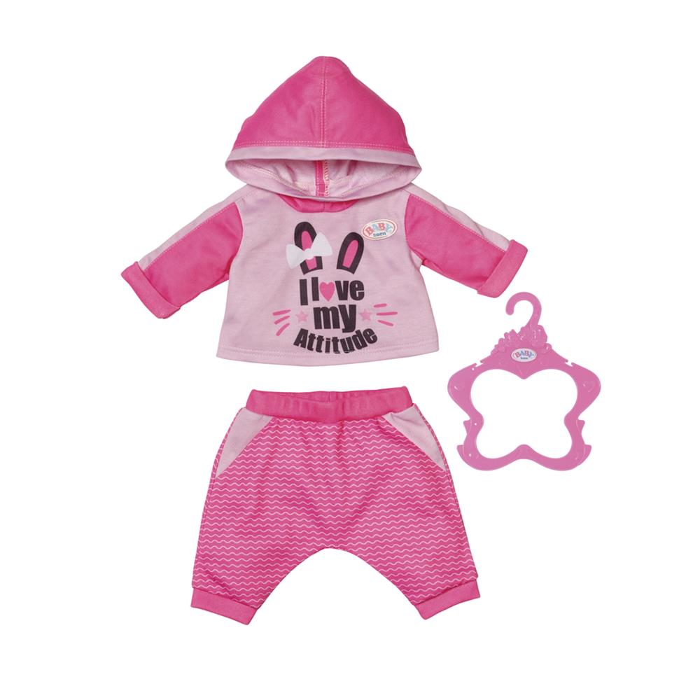 Zapf Creation Baby born jogging suit ass.