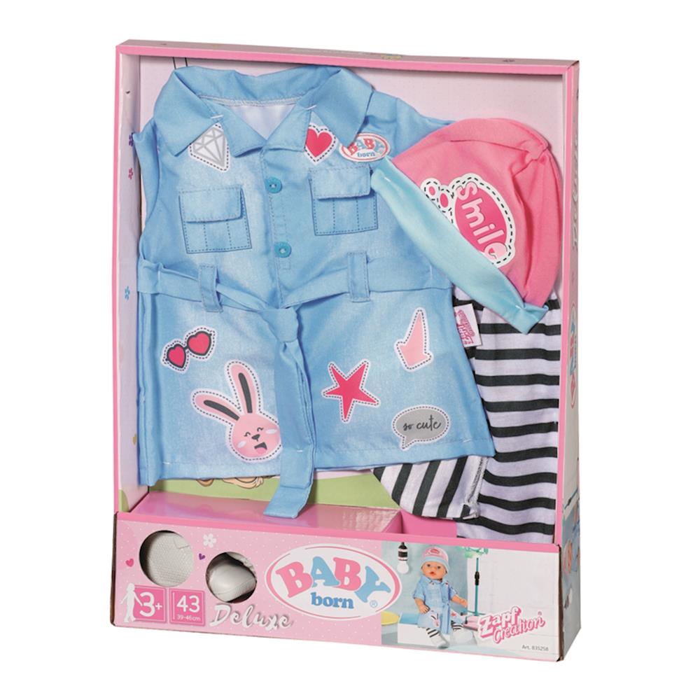 Zapf Creation Baby born Deluxe Jeans Dress