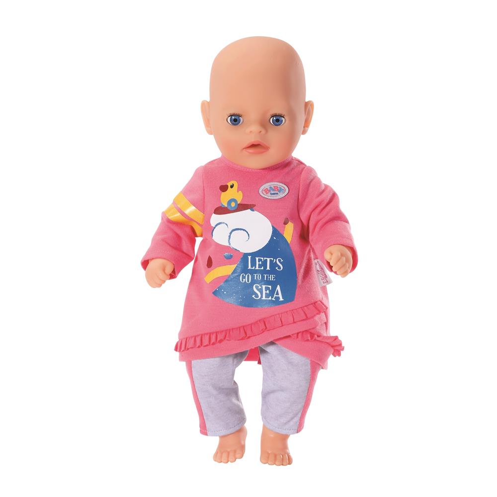 Zapf Creation Little Baby born Outfit 36cm (2) Leisure outfit pink