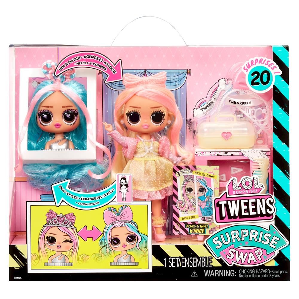 MGA L.O.L. Surprise Tweens Swap Doll Braids-2-Waves Winnie