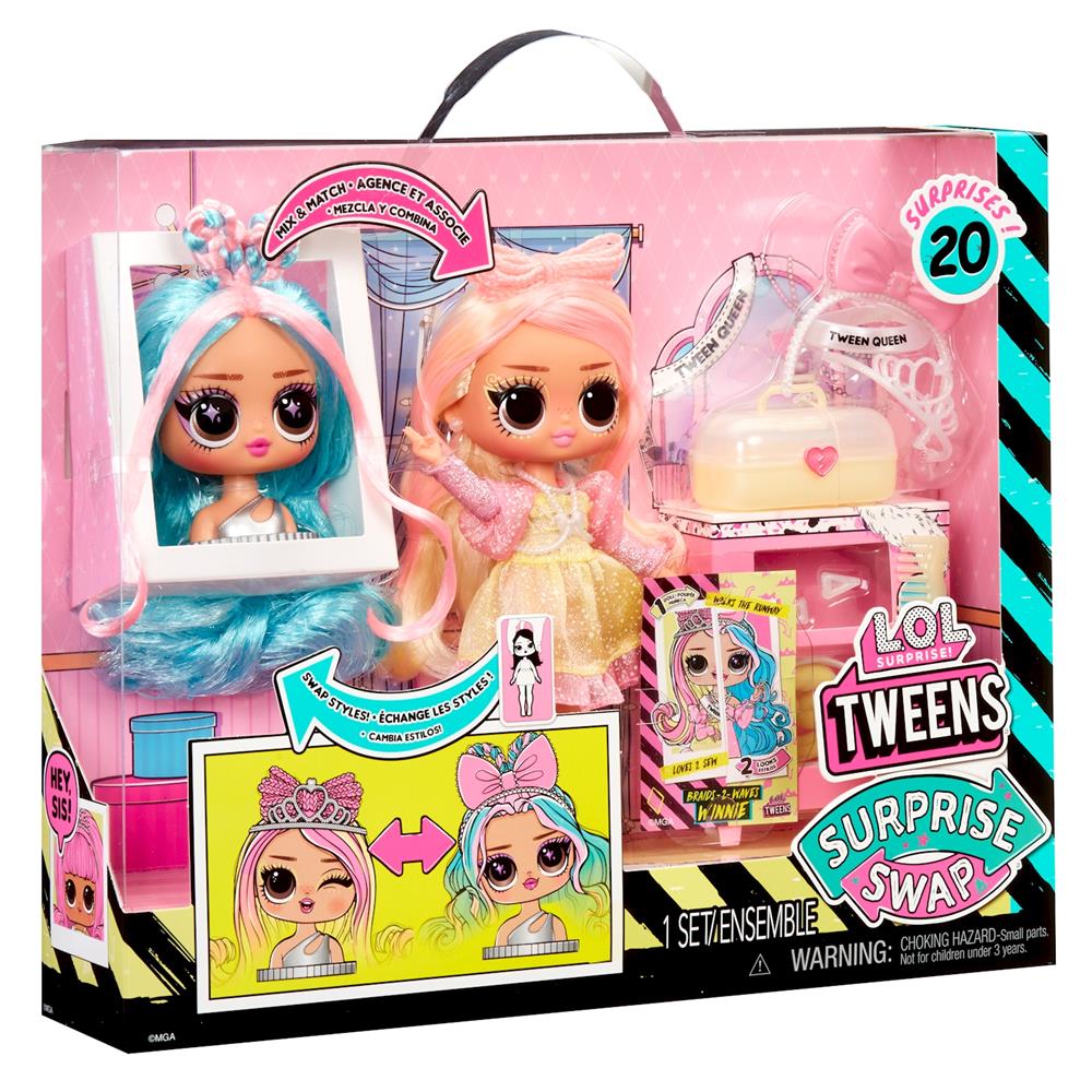 MGA L.O.L. Surprise Tweens Swap Doll Braids-2-Waves Winnie