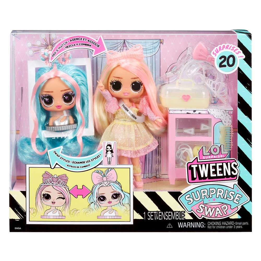 MGA L.O.L. Surprise Tweens Swap Doll Braids-2-Waves Winnie