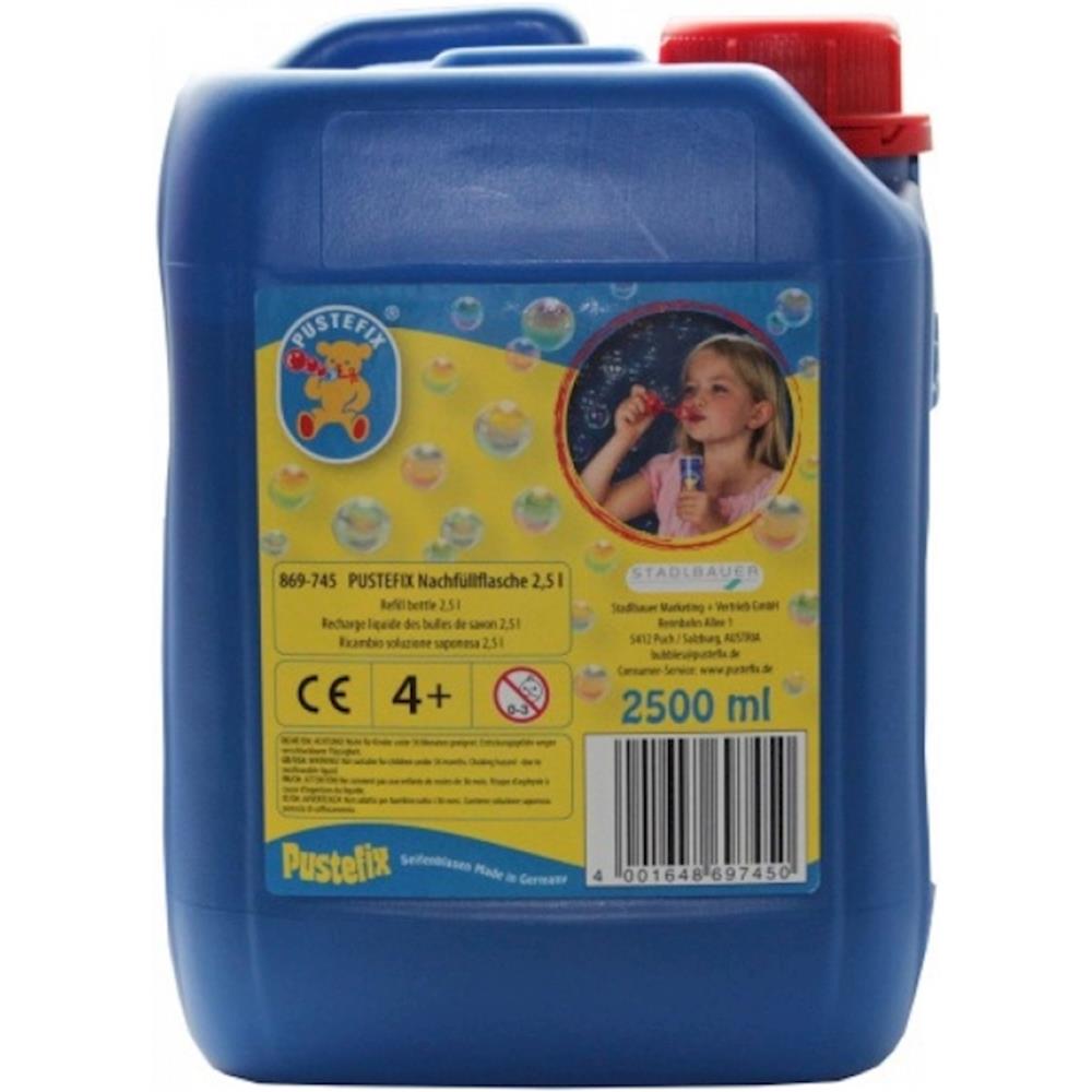 Bouteille de recharge Pustefix bulles de savon, 2,5 litres