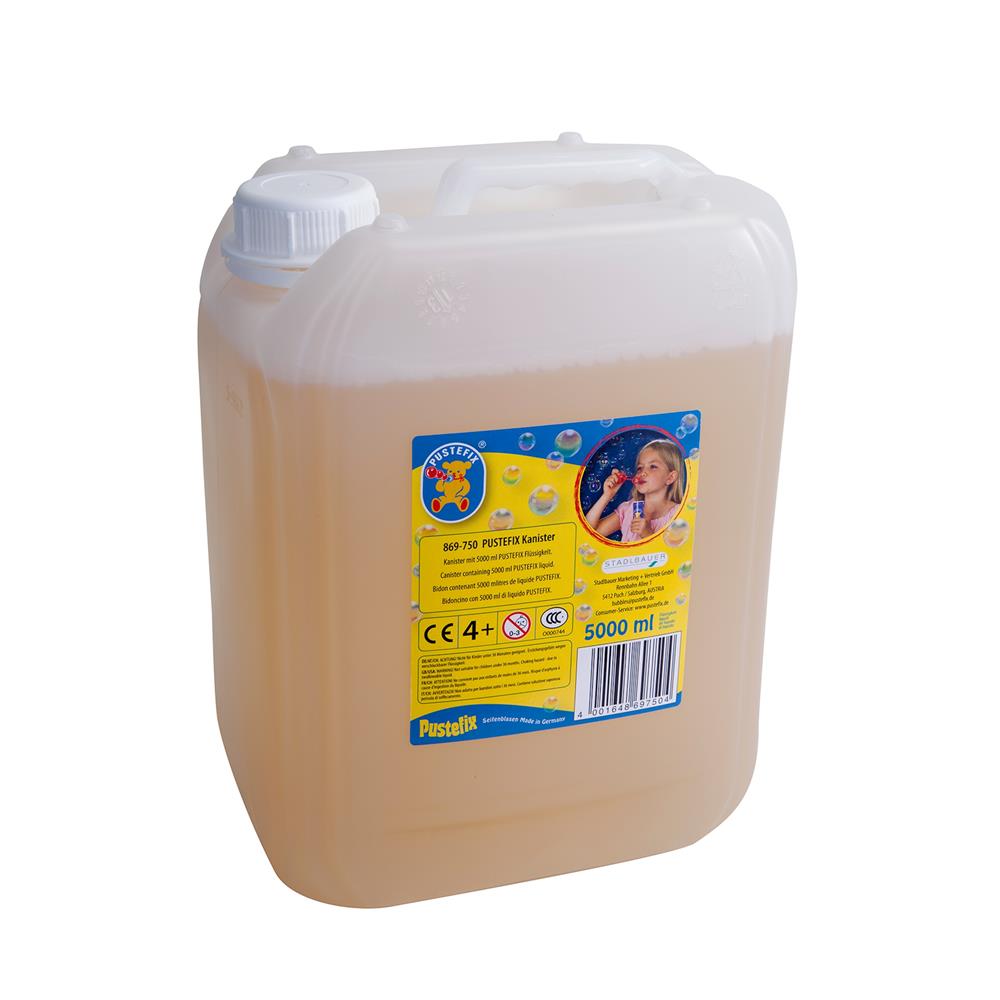 Bidon à bulles Pustefix, 5 litres