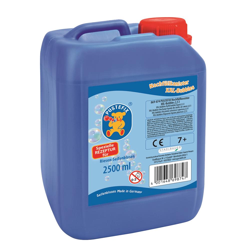 Bouteille à bulles de savon Pustefix XXL, 2,5 litres