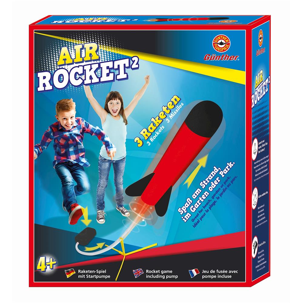 Günther Air Rocket 2 Rocket Game (2) 22 x 3 cm (Rocket)