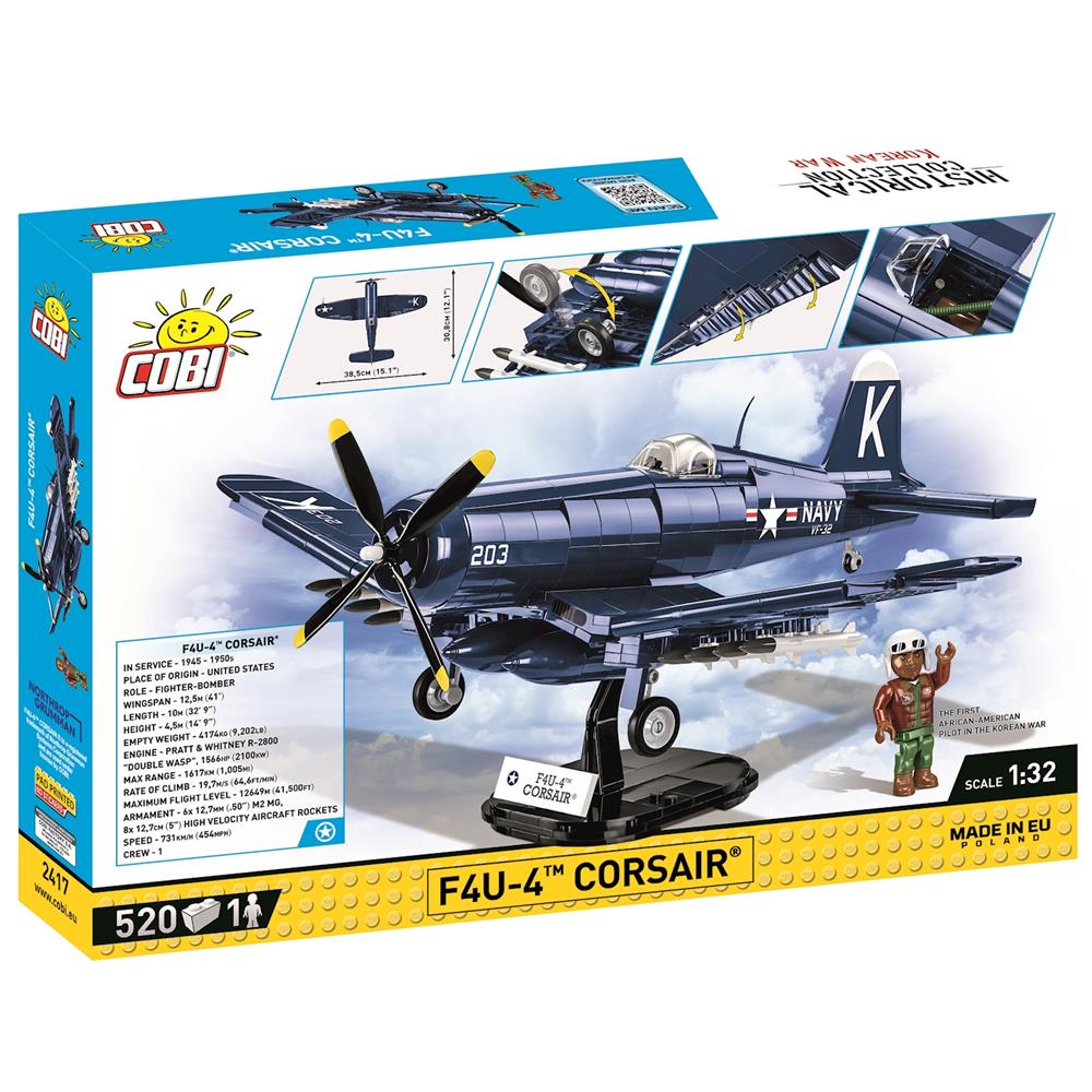 Cobi F4U-4 Corsair / 520 pcs.