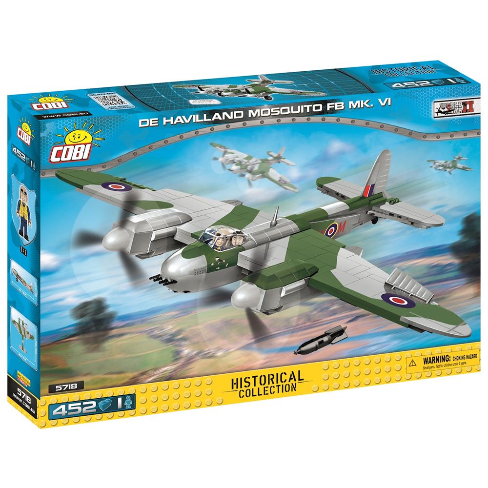 Cobi Militärflugzeug De Havilland Mosquito / 452 pcs. Fighter Bomber FB Mk. VI