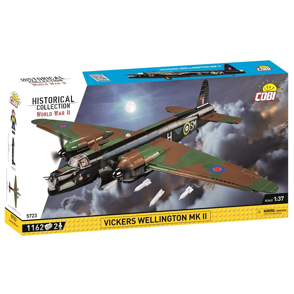 Cobi Militärflugzeug Vickers Wellington Mk.II/1162pcs