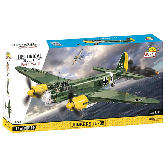 Cobi Militärflugzeug Junkers Ju 88 / 1160 pcs.