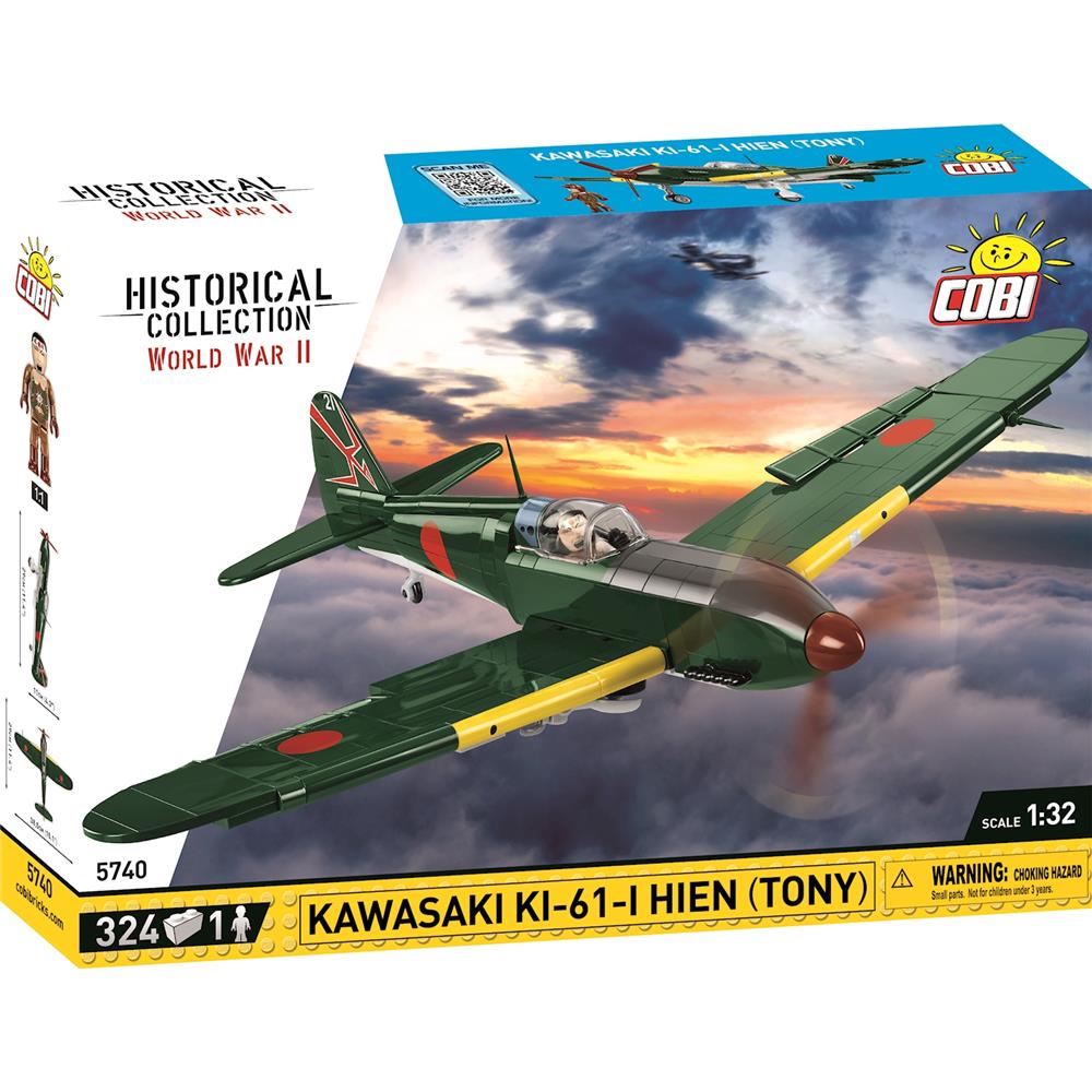 Cobi Kawasaki Ki-61-I / 324 pcs. Hien (Schwalbe) 'Tony'