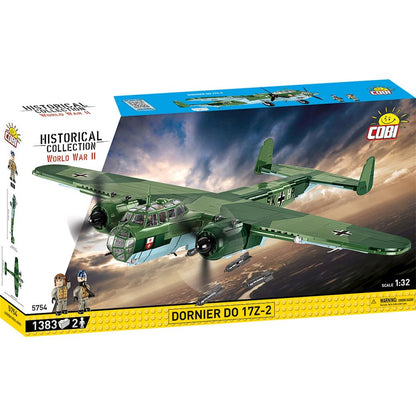 Cobi Militärflugzeug Dornier Do 17Z-2 / 1383 pcs.