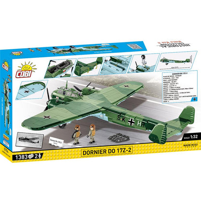 Cobi military aircraft Dornier Do 17Z-2 / 1383 pcs.