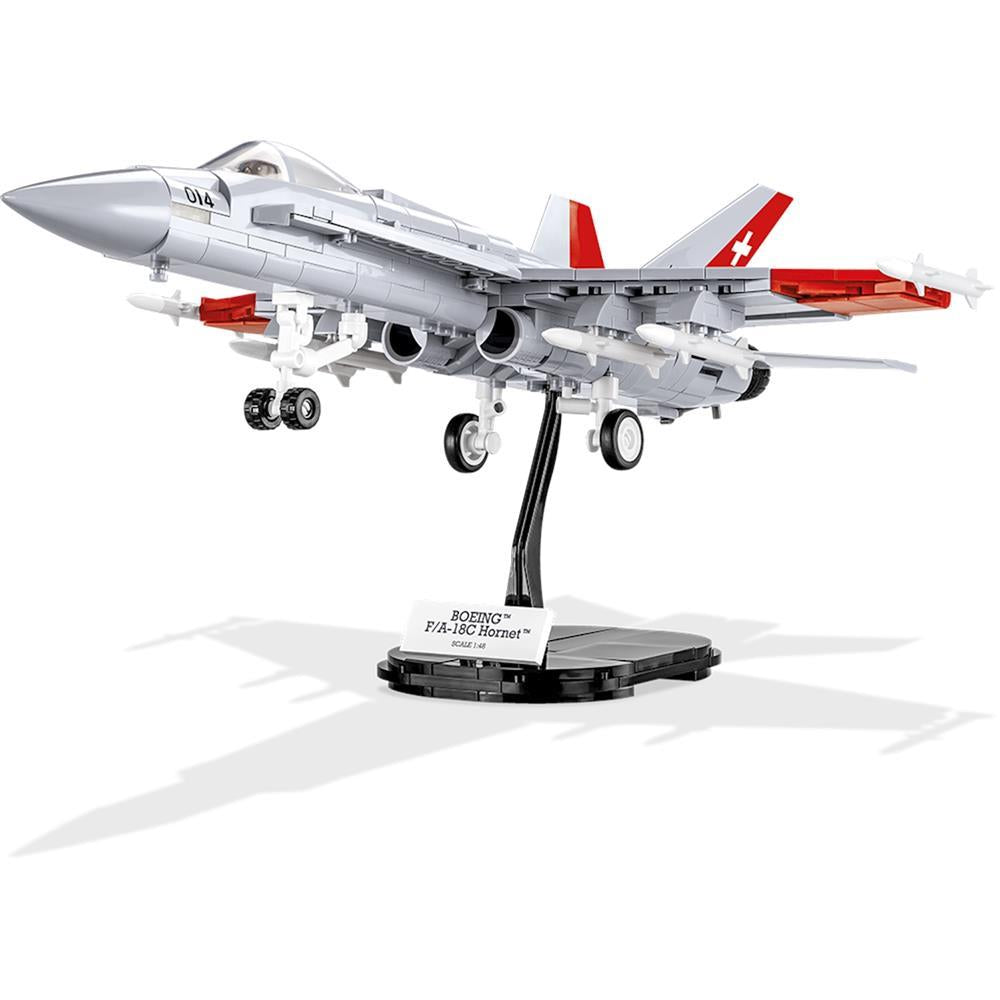 Cobi fighter jet Boeing F/A-18 Hornet / 540 pcs. Swiss Air Force version 1:48