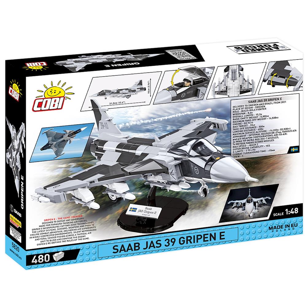 Cobi Saab JAS 39 Gripen E / 480 pcs.