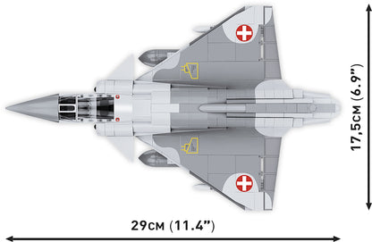 Cobi Fighter Jet Mirage III S Swiss AF / 453 pcs. Swiss Air Force version 1:48