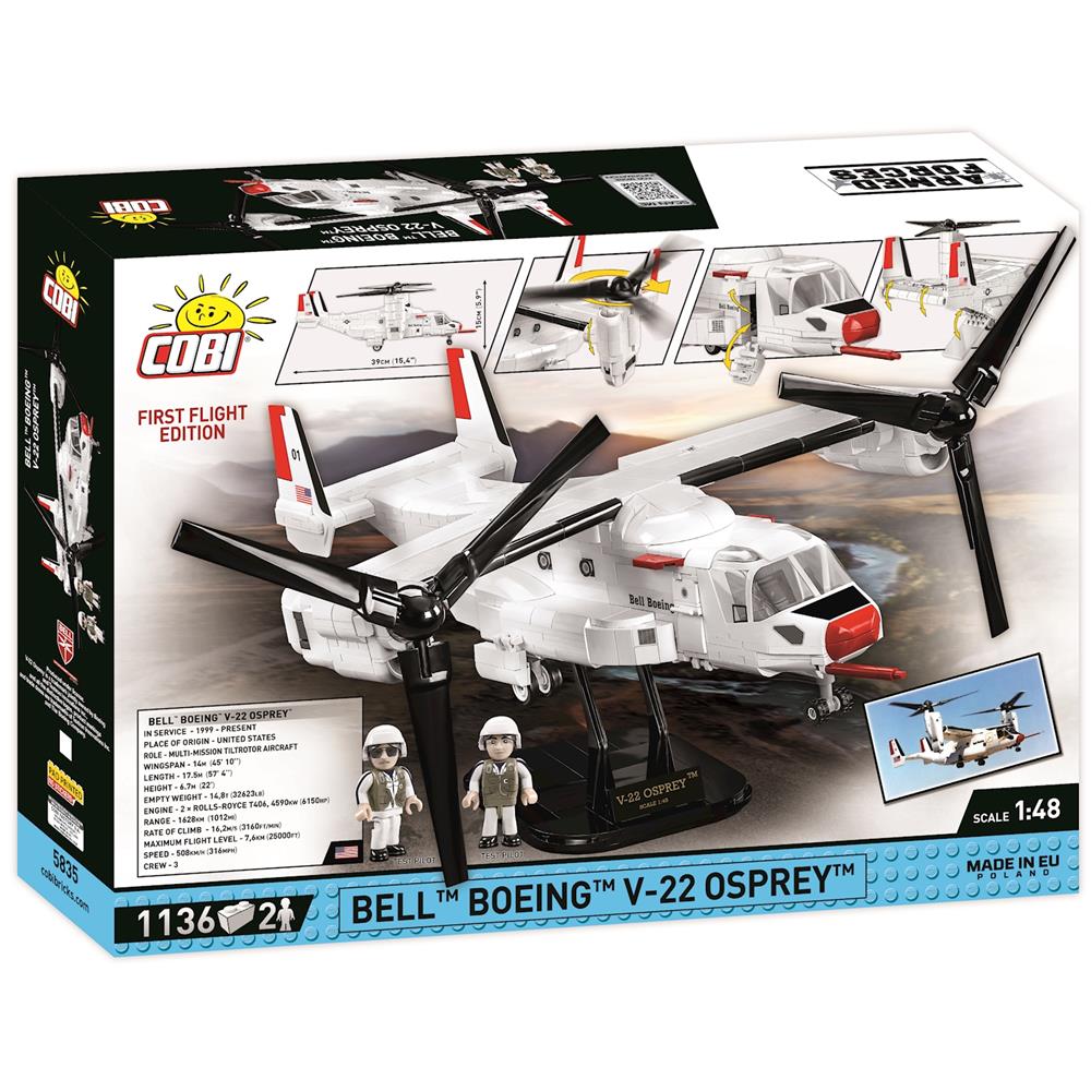 Cobi Bell Boeing V-22 / 1136 pcs. Osprey First Flight Edition