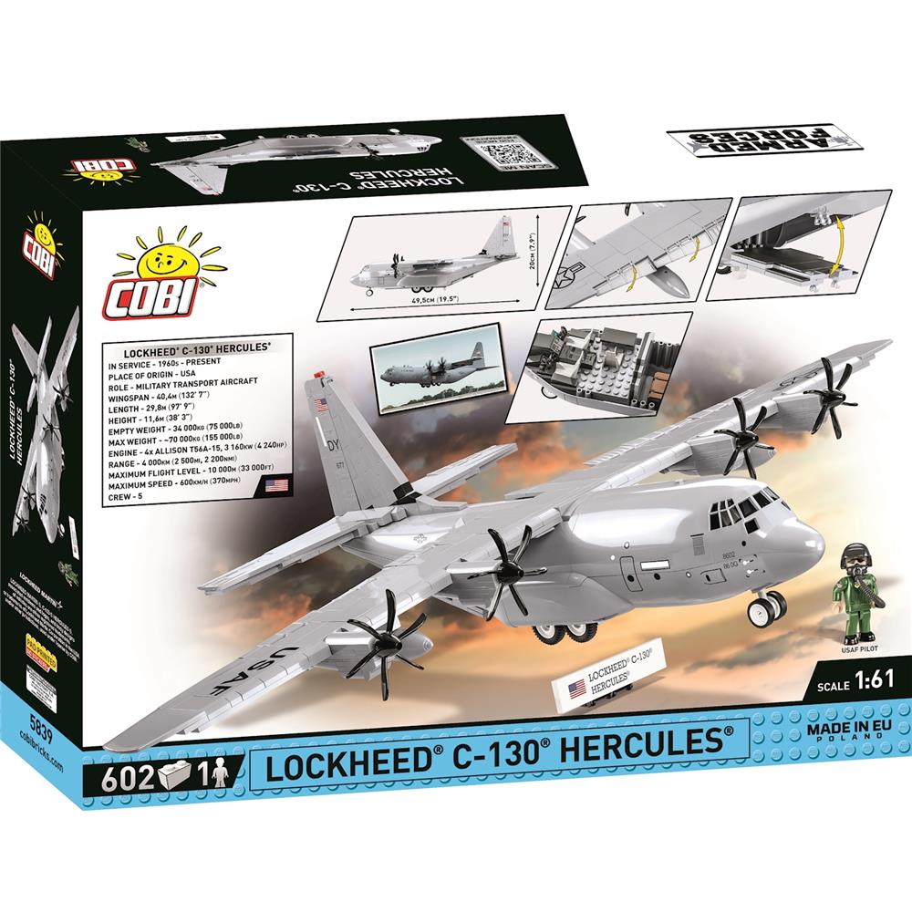 Cobi Lockheed C-130 / 602 pcs. 'Hercules'