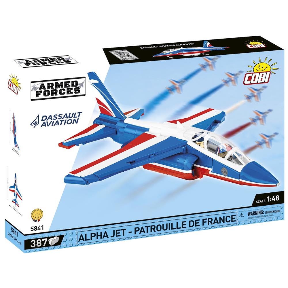 Cobi Alpha Jet P. de France / 387 pcs Patrol of France