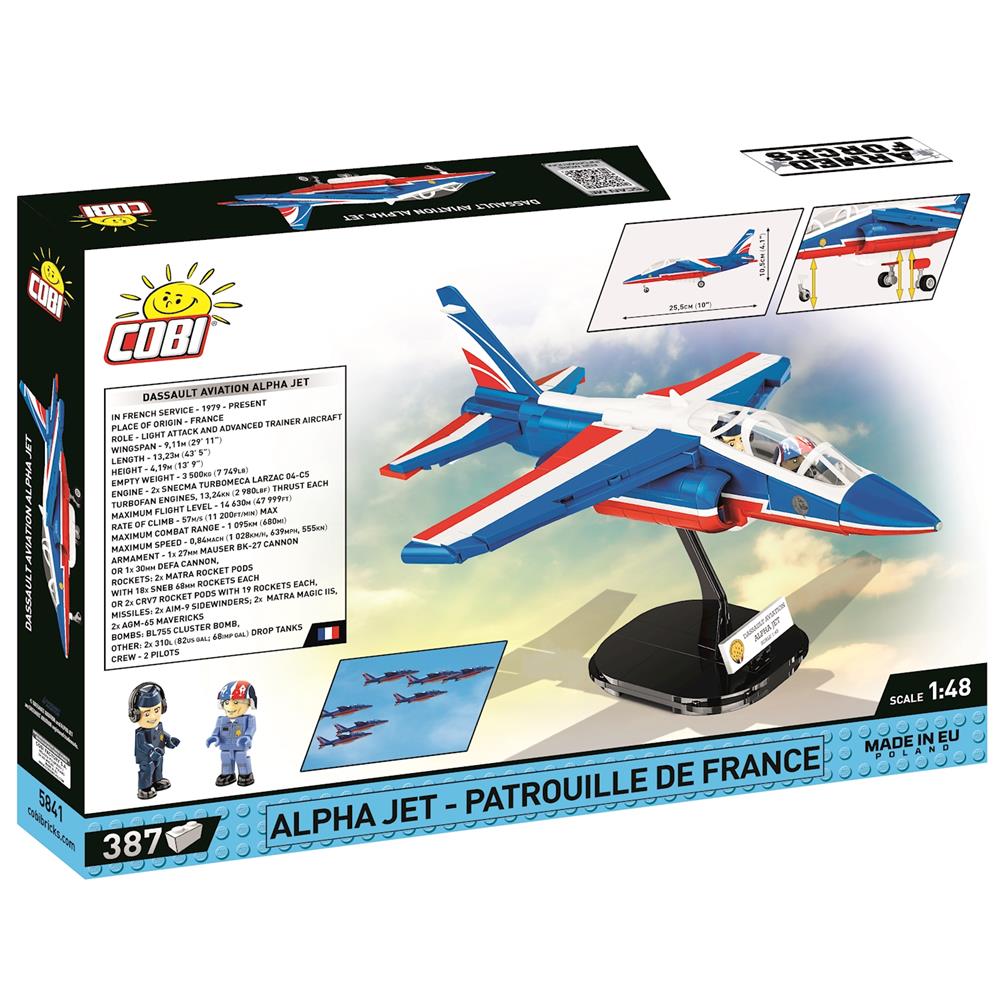 Cobi Alpha Jet P. de France / 387 pcs Patrol of France