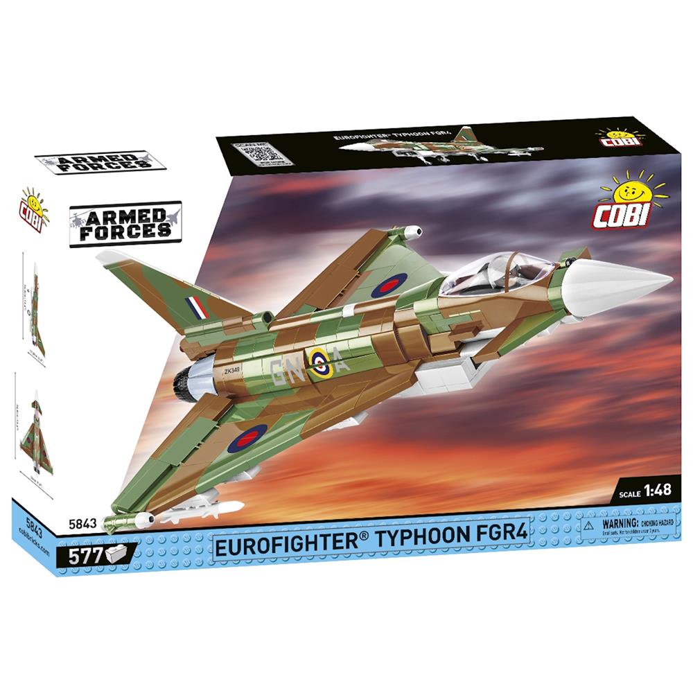 Cobi fighter jet Eurofighter Typhoon FGR4 577 pcs ZK349 GiNA