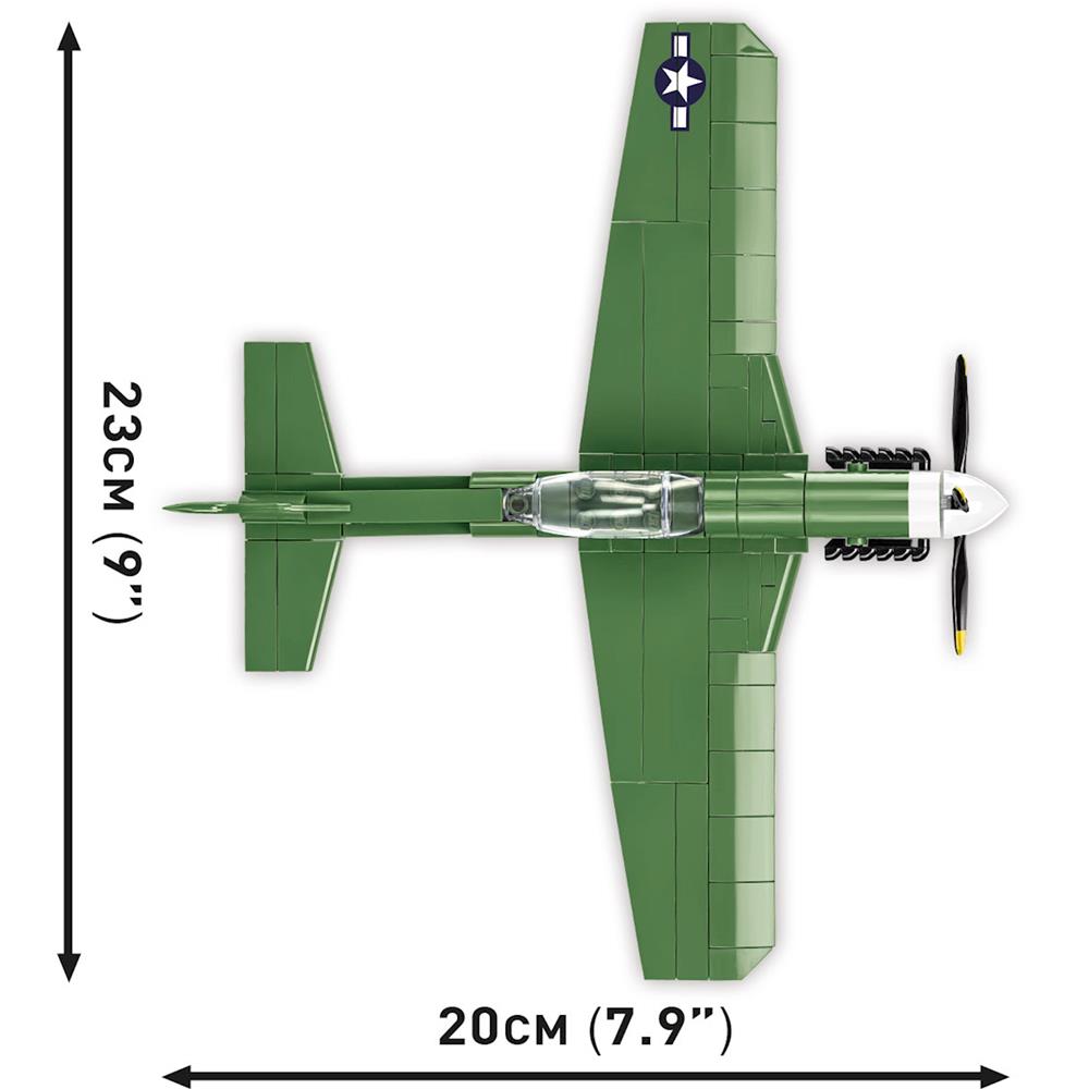 Cobi P-51D Mustang / 150 pièces. Aviation nord-américaine, Inc.