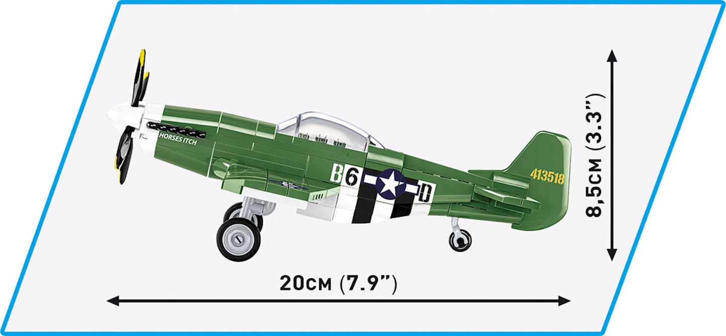 Cobi P-51D Mustang / 150 pcs. North American Aviation, Inc.