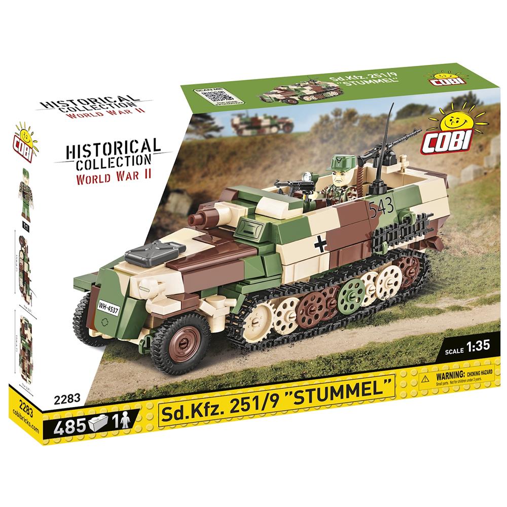 Cobi Sd.Kfz.251/9 'Stub' / 485 pièces