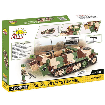 Cobi Sd.Kfz.251/9 'Stub' / 485 pièces