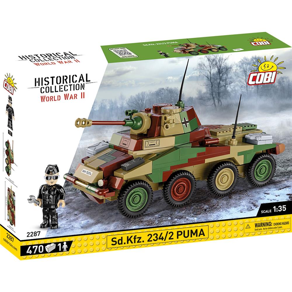 Cobi Sd.Kfz. 234/2 Puma / 470 pièces.